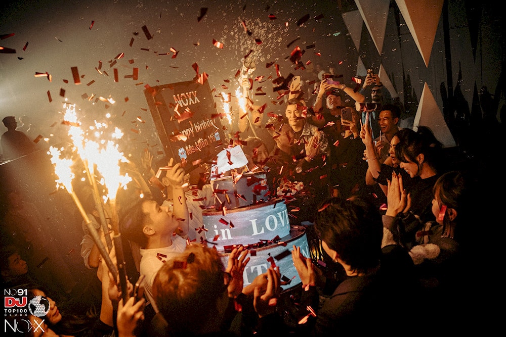 On special event nights, NOXX CITI is packed with guests eager to enjoy the vibrant atmosphere